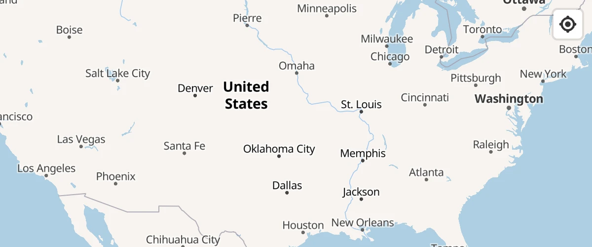 Geolocate the user and then track their current location on the map using the GeolocateControl.